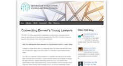 Desktop Screenshot of dbayounglawyers.org